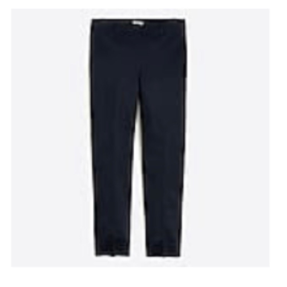 JCrew Skimmer Pant in black size 4